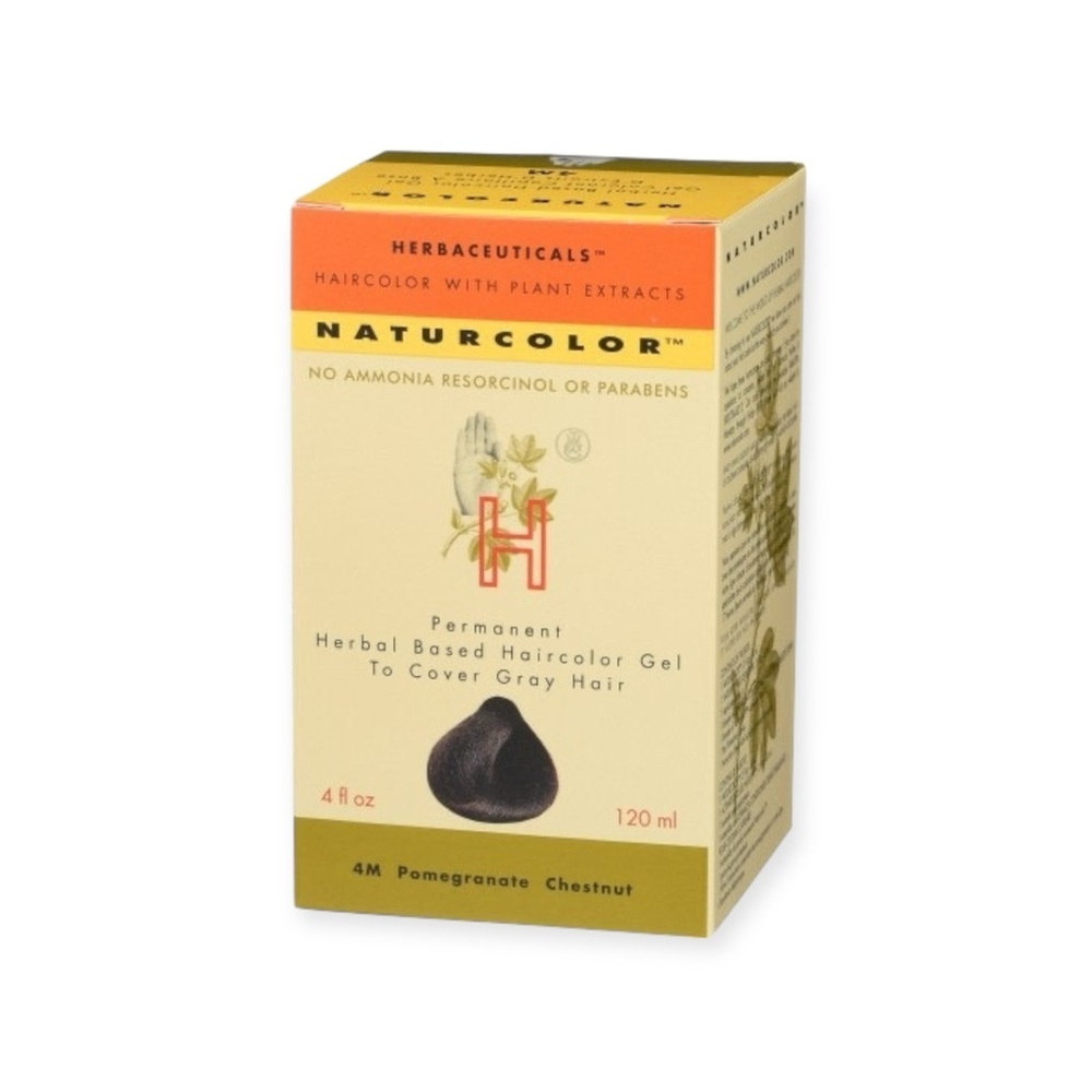 new Naturcolor ✿ Natural Hair Dye ✿ 4M Pomegranate Chestnut ✿ Full Size Sealed